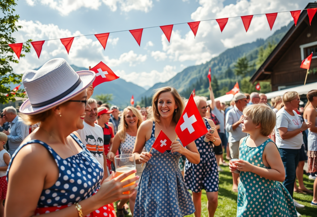 Nationalfeiertag wird beim Nannyverein gefeiert